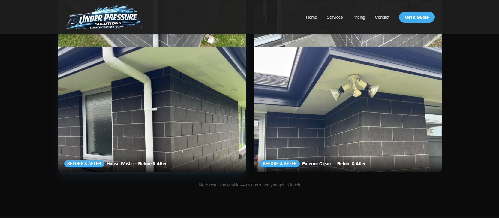 Under Pressure Solutions – Screenshot 5