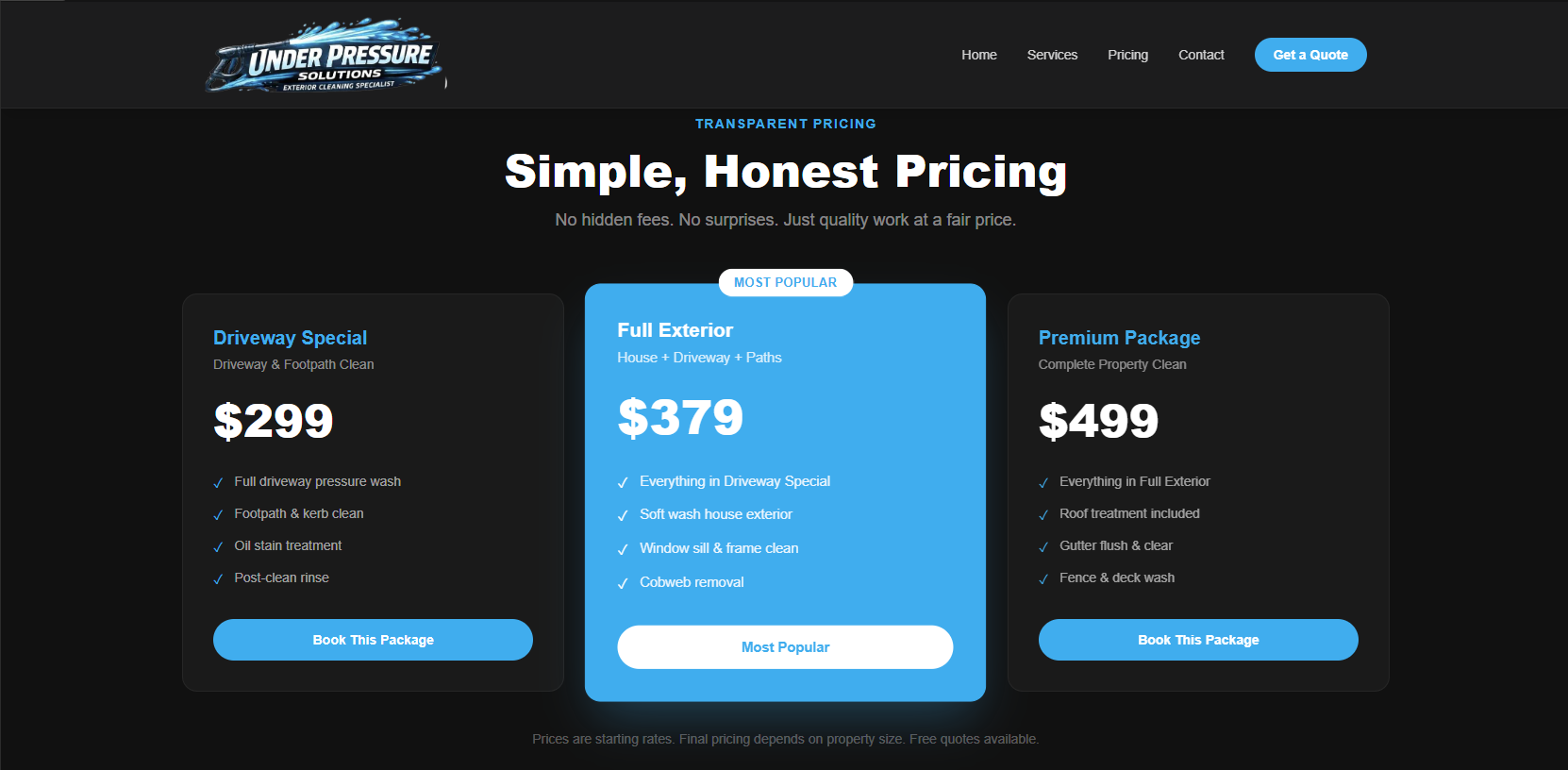 Under Pressure Solutions – Screenshot 6